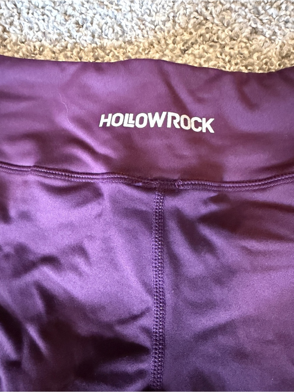 Hollow Rock Women's Deep Plum Athletic Shorts - Picture 4 of 13